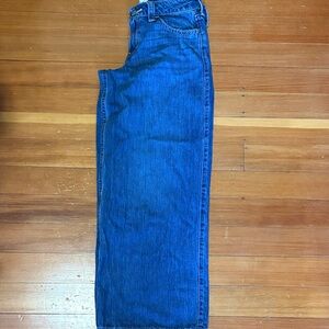 Hollister Women’s Low-Rise Blue Super Baggy Jeans